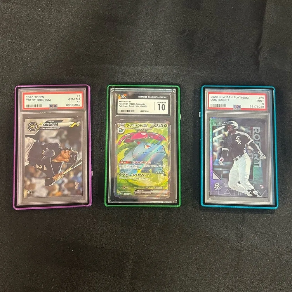 PSA Graded Card Case – Black Magnetic Slab Protector 5