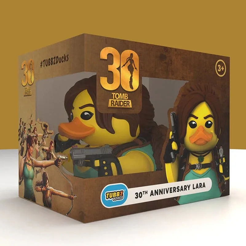 Tomb Raider Tubbz Figure – Lara 30th Anniversary 10 cm 2