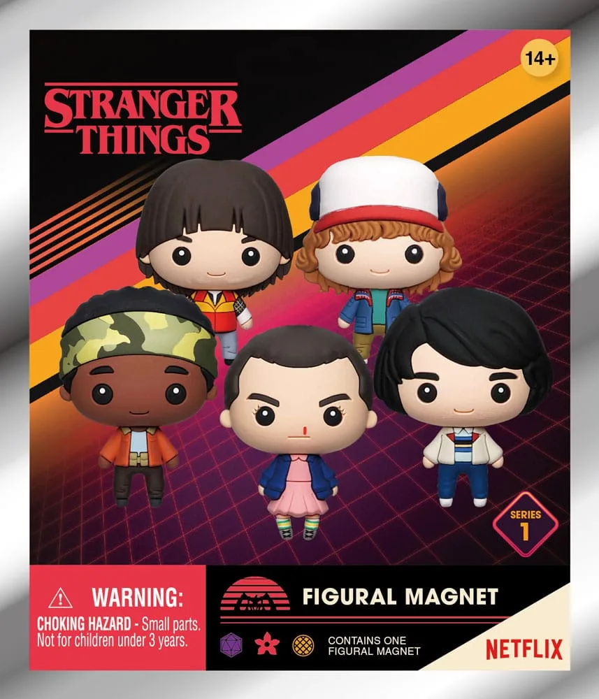 Stranger Things Magnet Blind Bags – Series 1 Display of 12 2