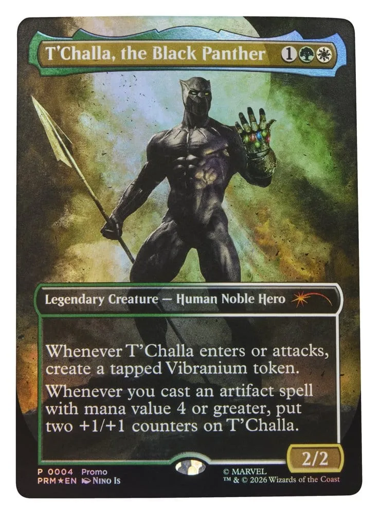 Marvel Action Figure – Black Panther Marvel Legends 15 cm 7