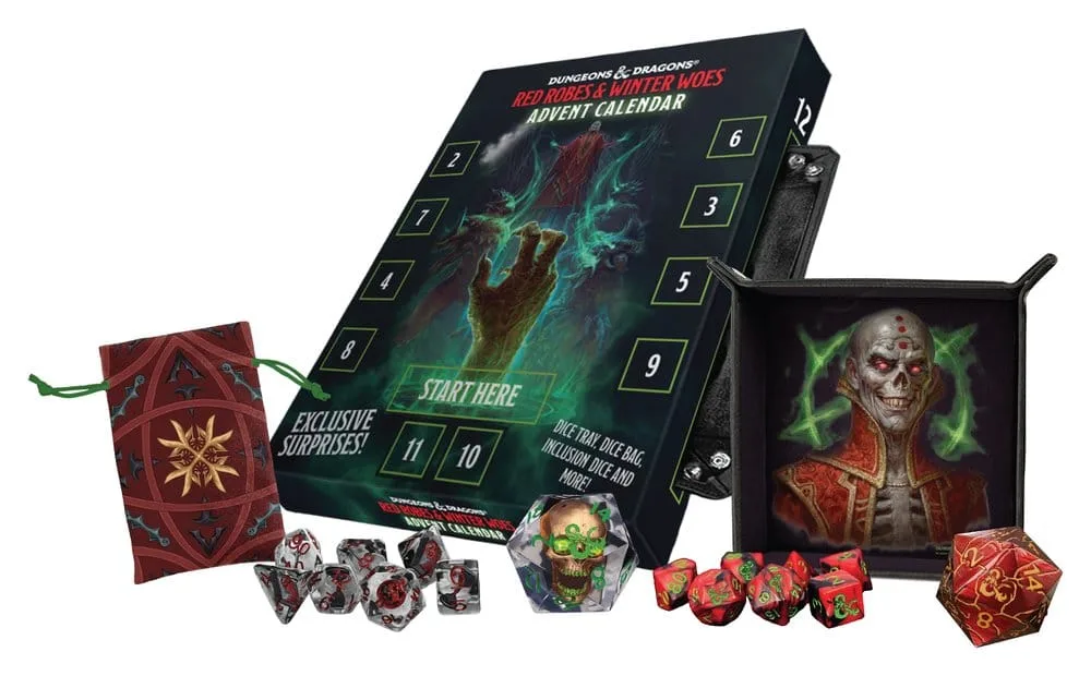Dungeons & Dragons Advent Calendar – Red Robes & Winter Woes 2