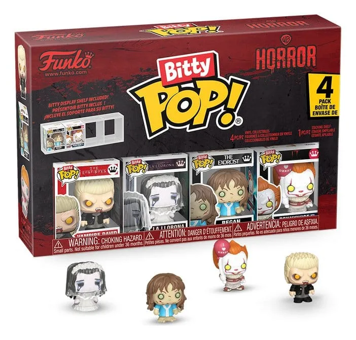 Horror Vinyl Figure Set – David Bitty Pop 4-Pack 2.5 cm