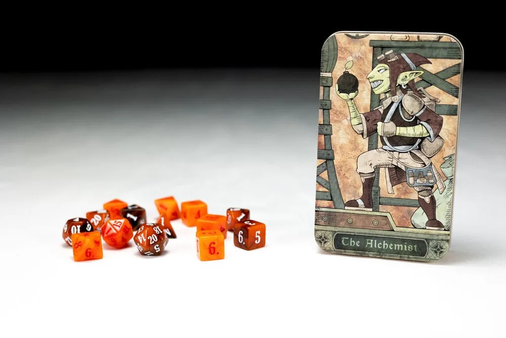 Classic RPG Dice Set – Alchemist 14 Pieces 2