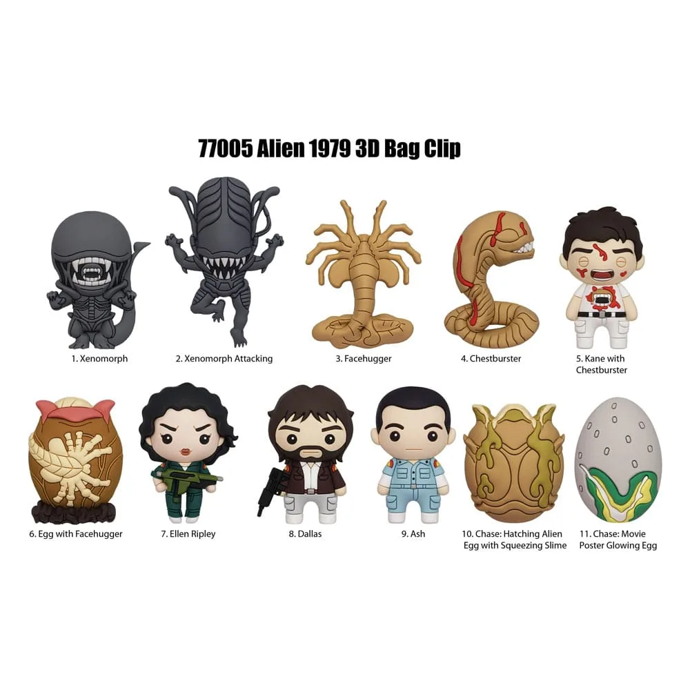 Alien Bag Clips – Series 1 Blind Bag Display of 24