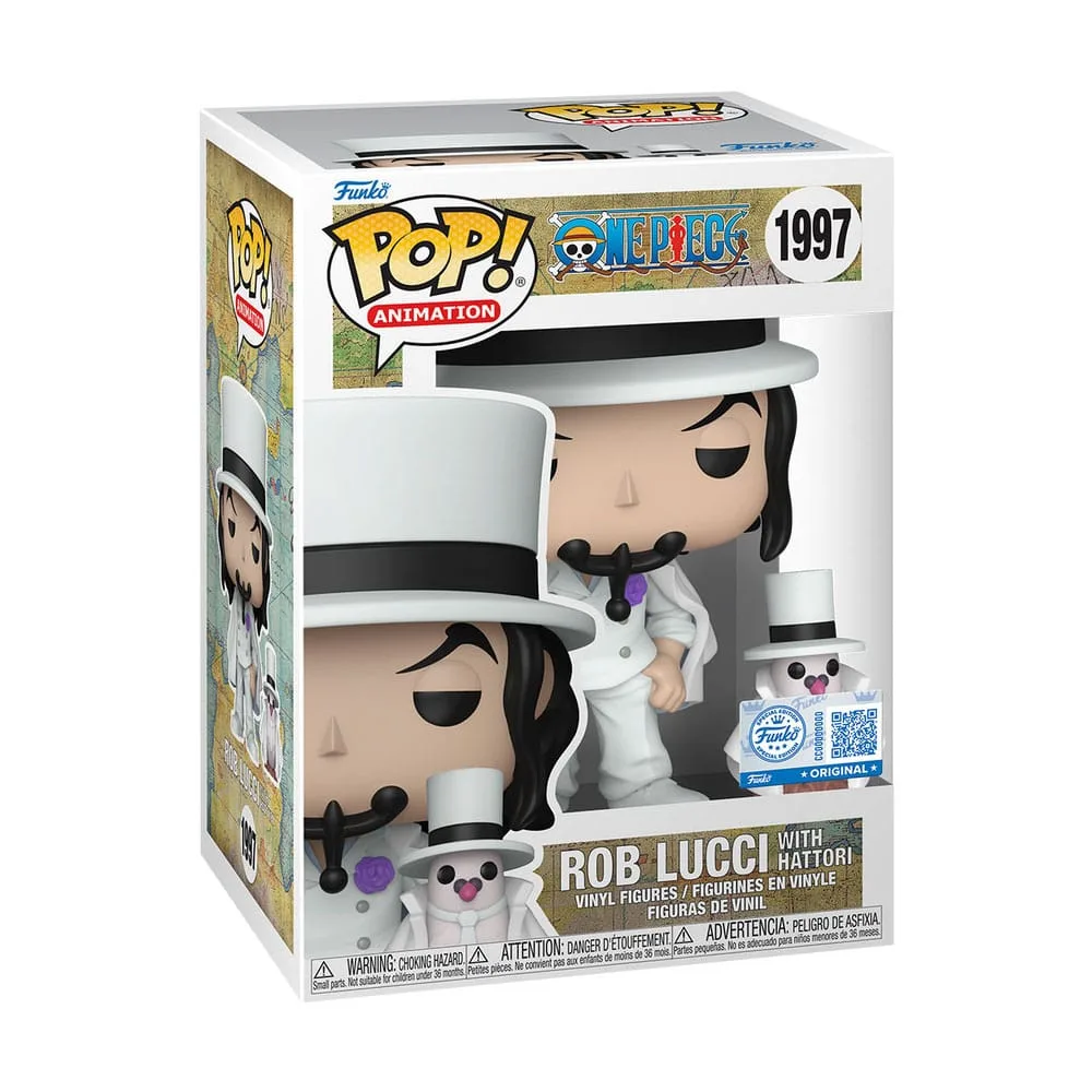 One Piece POP! & Buddy Figurensortiment – Rob Lucci & Hattori Chase 2