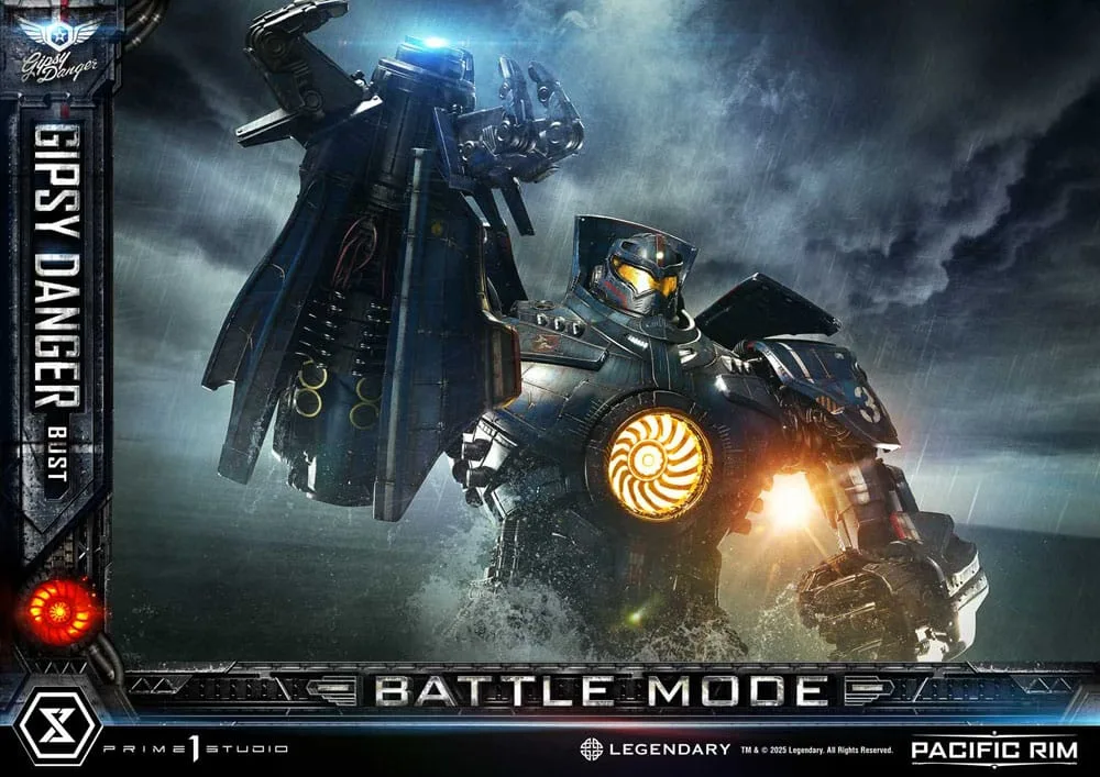 Pacific Rim Bust – Gipsy Danger Battle Mode 75 cm 15