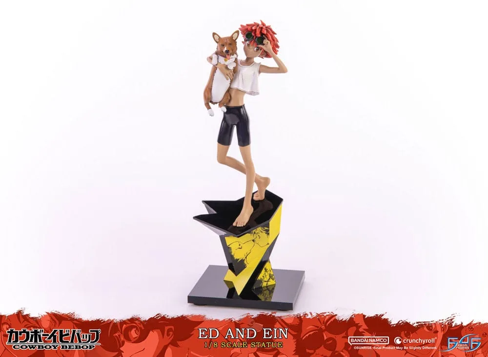 Cowboy Bebop Statue – Ed and Ein 1:8 28 cm 23