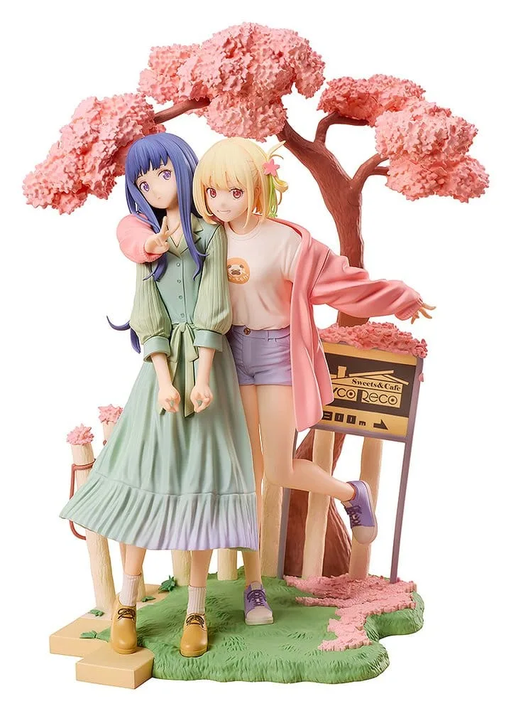 Lycoris Recoil PVC Figures – Chisato and Takina Spring 2-Pack 25 cm