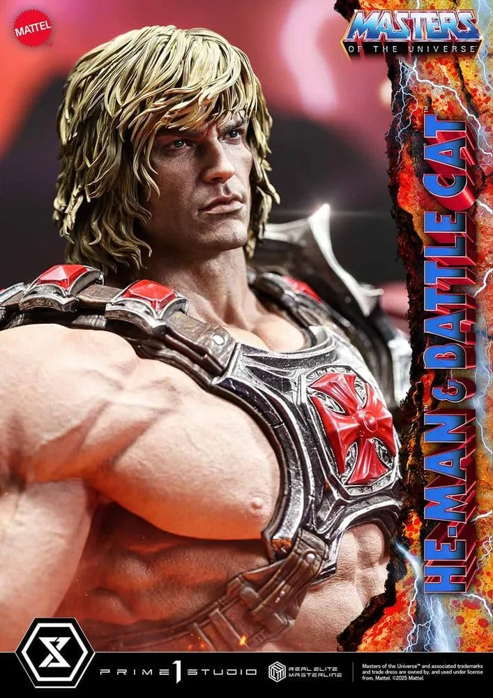 Masters of the Universe Statue – He-Man and Battle Cat 86 cm 12