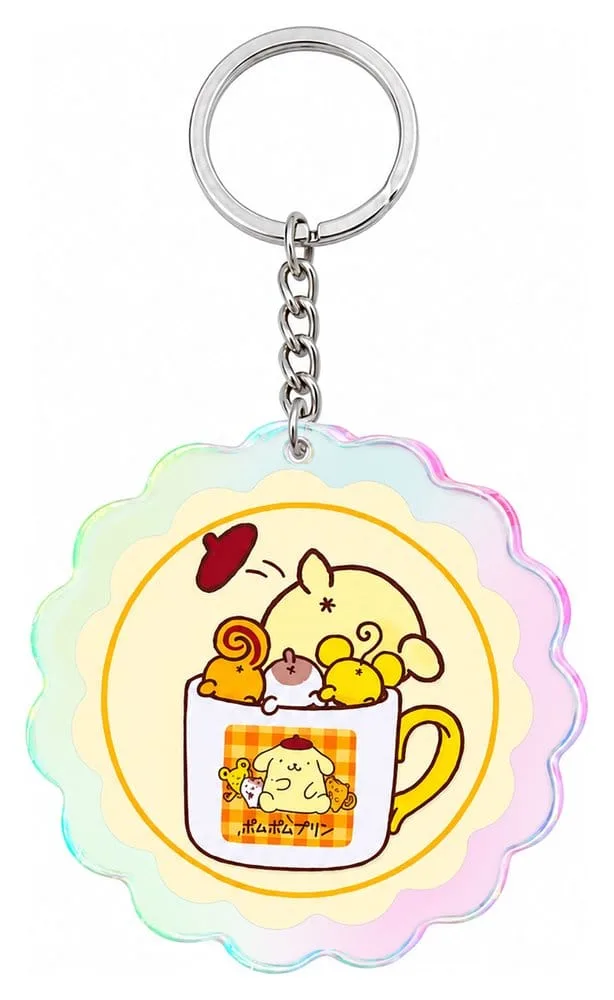 Sanrio Keychain – Pompompurin 30th Anniversary Cute Purin 02