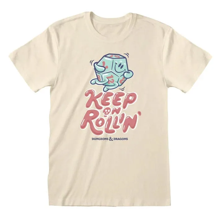 Dungeons & Dragons T-Shirt – Keep On Rolling