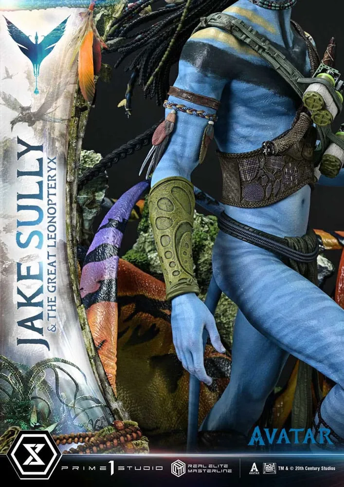 Avatar Statue – Jake Sully & The Great Leonopteryx 87 cm 22