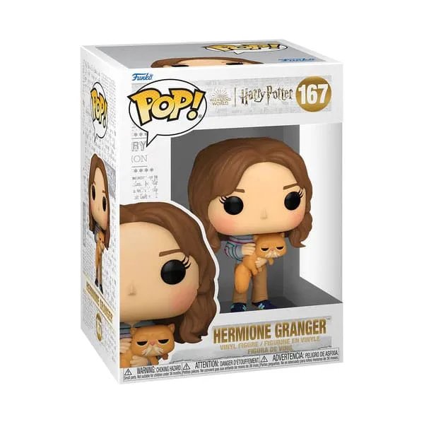 Harry Potter Vinyl Figure Set – Hermione with Crookshanks 9 cm 2
