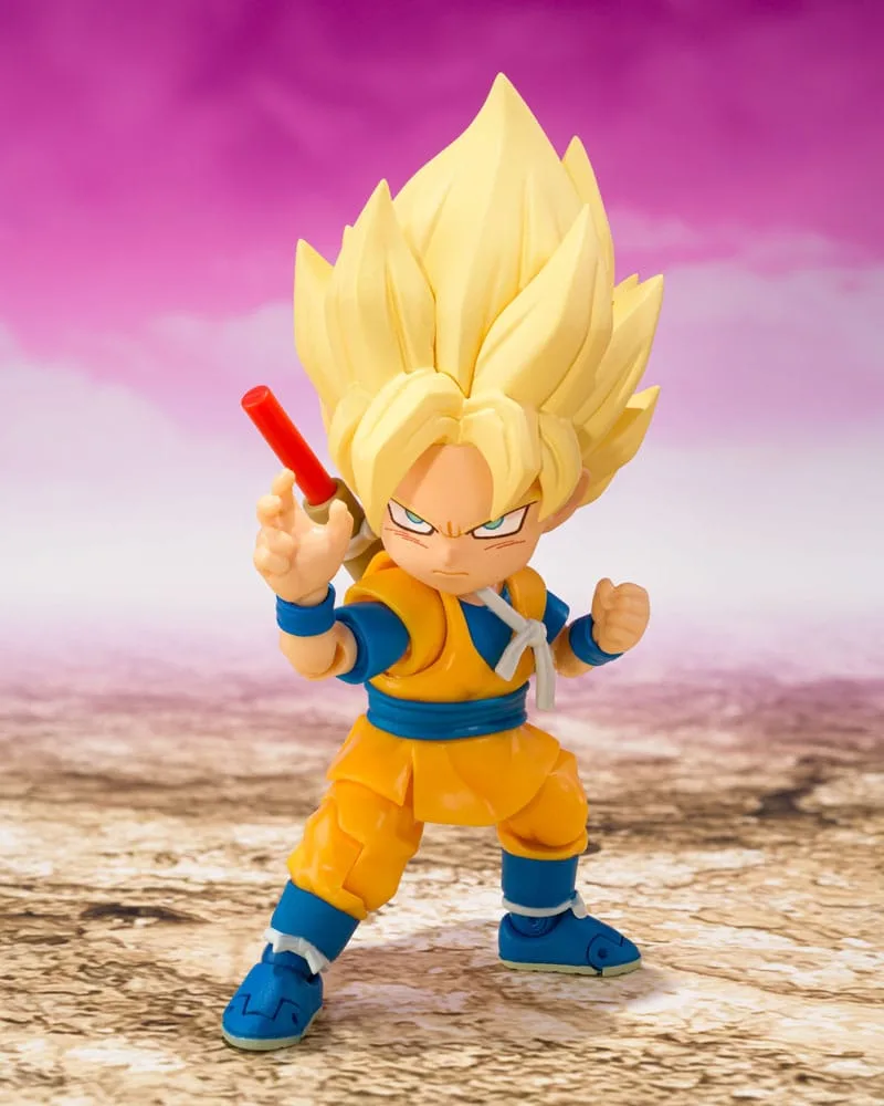 Dragon Ball Daima Actionfigur – Super Saiyan Goku Mini 8 cm 2