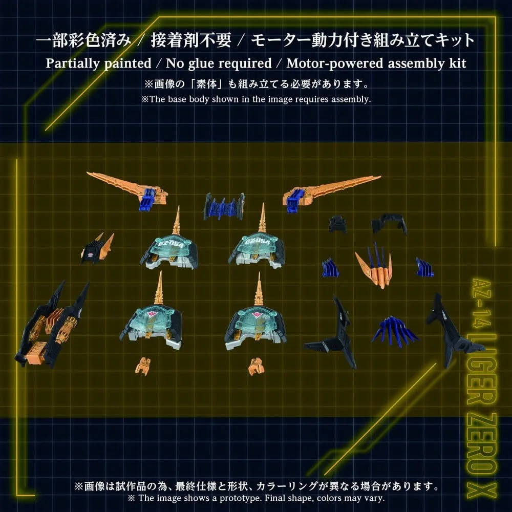 Zoids Model Kit – AZ-14EX Liger Zero X Unit 1/72 2