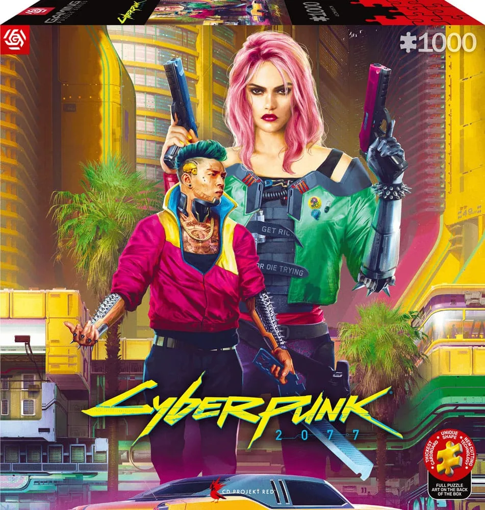 Cyberpunk 2077 Jigsaw Puzzle – Kitsch Style 1000 Pieces 6