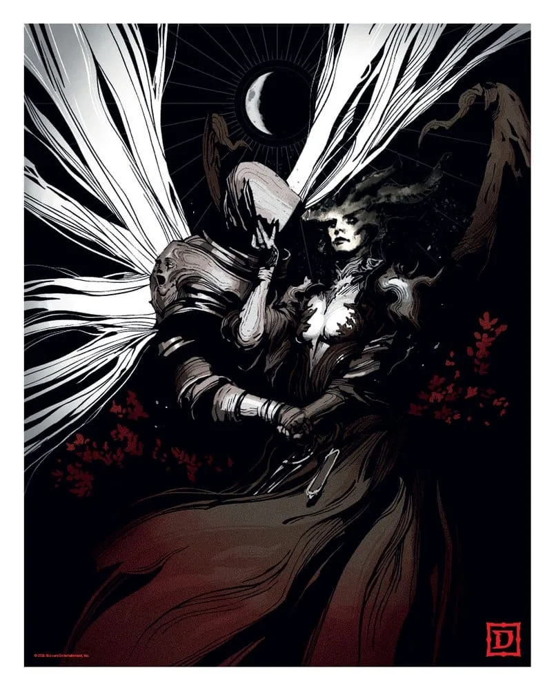 Diablo Art Print Set – Five Limited Edition Prints 36 x 28 cm 4