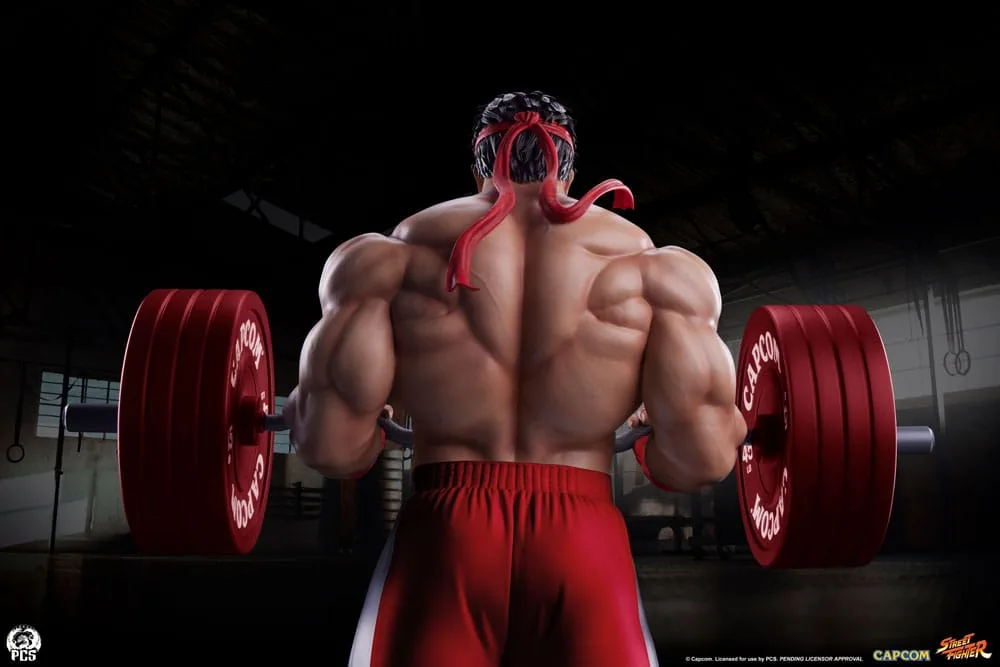 Street Fighter Statue – Ryu Powerlifting 1/4 Scale 53 cm 23