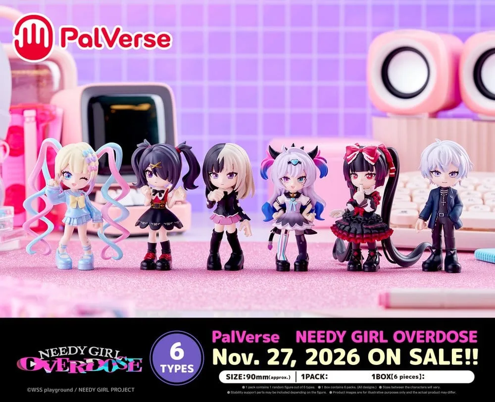 Needy Girl Overdose Mini Figures – PalVerse 6 Blind Boxes 17