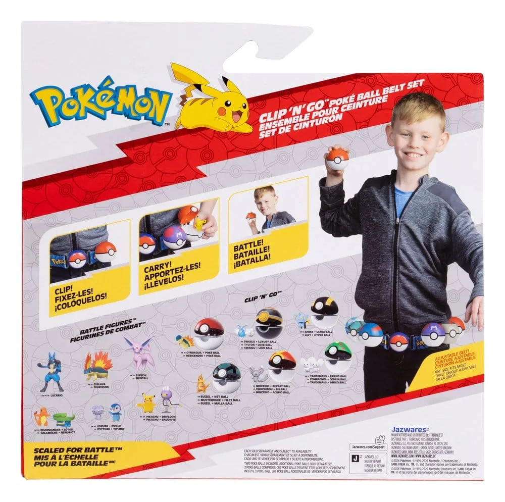 Pokémon Toy Belt Set – Fennekin Clip ‘n’ Go 2