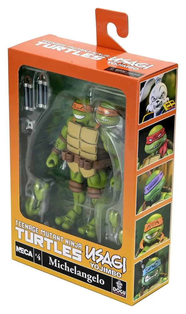 TMNT x Usagi Yojimbo Action Figure – Ultimate Michelangelo 17.8 cm 4