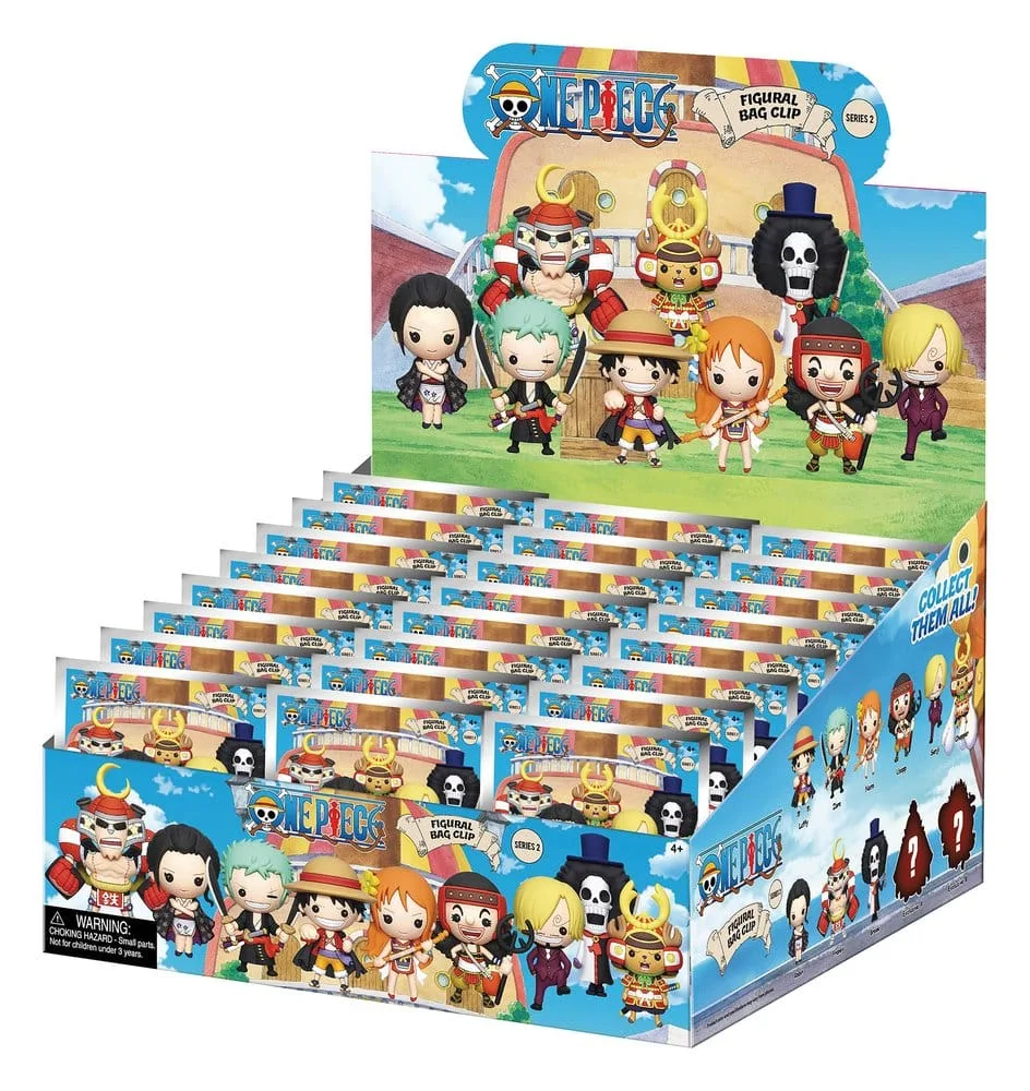 One Piece Bag Clips – Series 2 Display of 24 Blind Bags