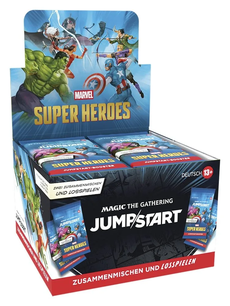 Magic: The Gathering Marvel Super Heroes Jumpstart – 24 boosters Duits 5
