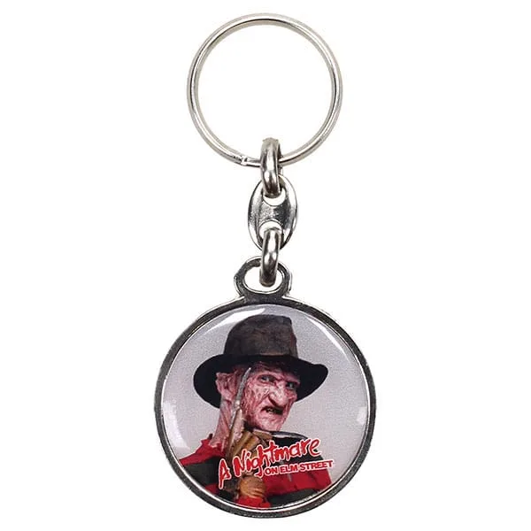 A Nightmare on Elm Street Keychain – Metal Freddy Krueger
