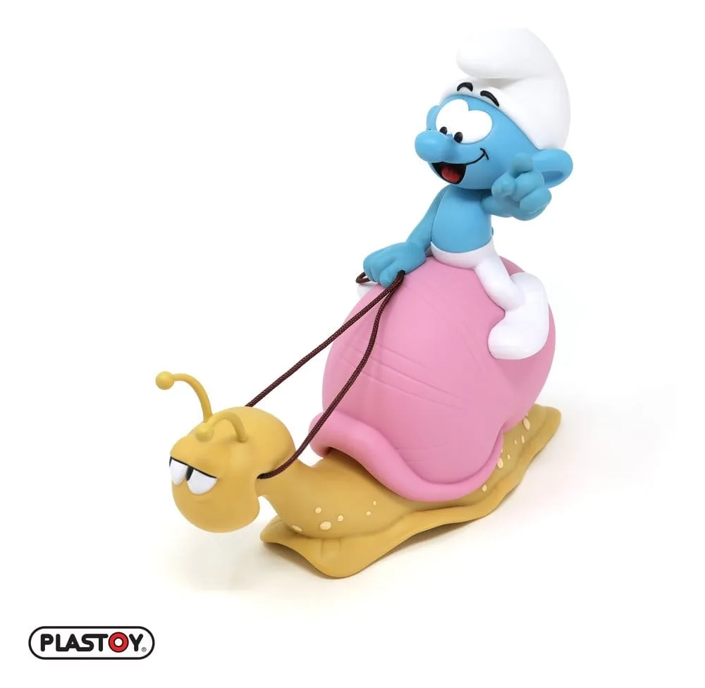 The Smurfs Money Box – Smurf on a Snail 19 cm 8