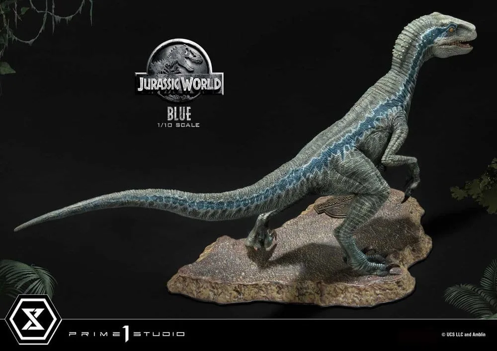 Jurassic World Statue – Blue Prime Collectible 17 cm 10