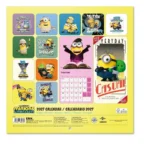 Minions Wall Calendar – 2027 with Poster 29.5 x 29.5 cm 2