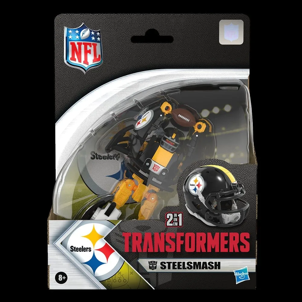 Transformers x NFL Figure – Steelers Steelsmash 14 cm 17
