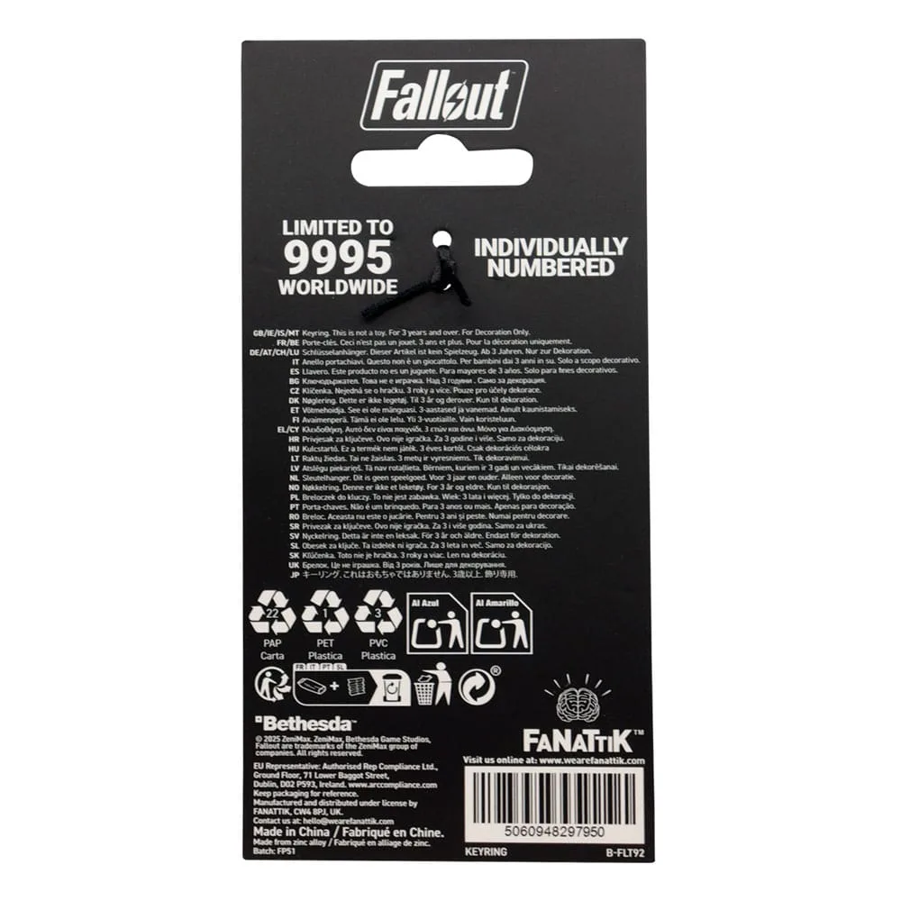 Fallout Keychain – Nuka-Cola Limited Edition 55 x 27 mm 3