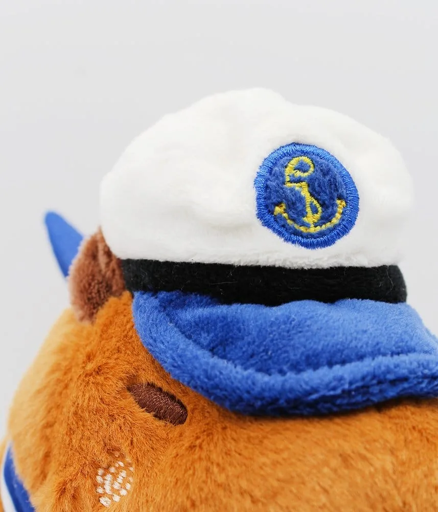 Capybara knuffel – Capy Captain 23 cm 3
