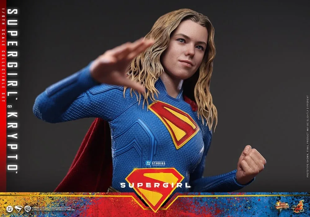 DC Comics Action Figure Set – Supergirl & Krypto 28 cm 6