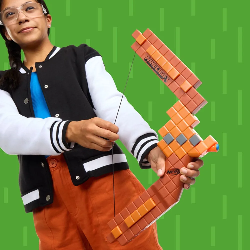 Minecraft Bow – NERF Dart-Firing Edition 7