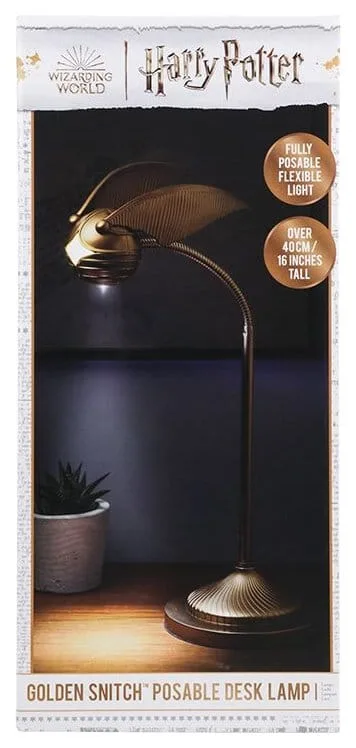 Harry Potter Desk Lamp – Posable Golden Snitch 3