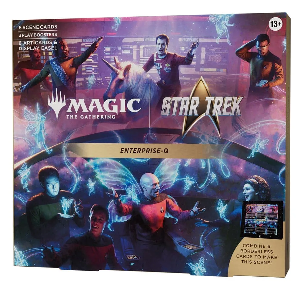 Magic the Gathering Scene Box Display – Star Trek English Set of 4 3