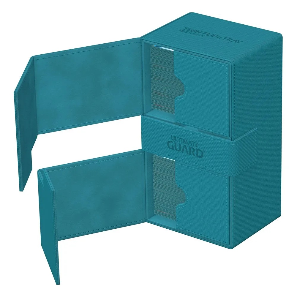 Ultimate Guard Deck Box – Twin Flip’n’Tray 200+ Xenoskin Petrol 4