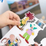 The Simpsons Magnet Set – Springfield Citizens 8