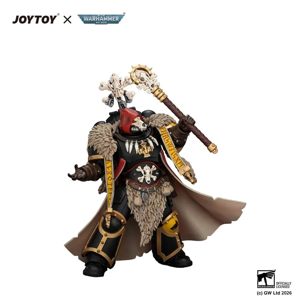 Warhammer Action Figure – Space Wolves Wolf Priest 12 cm 4