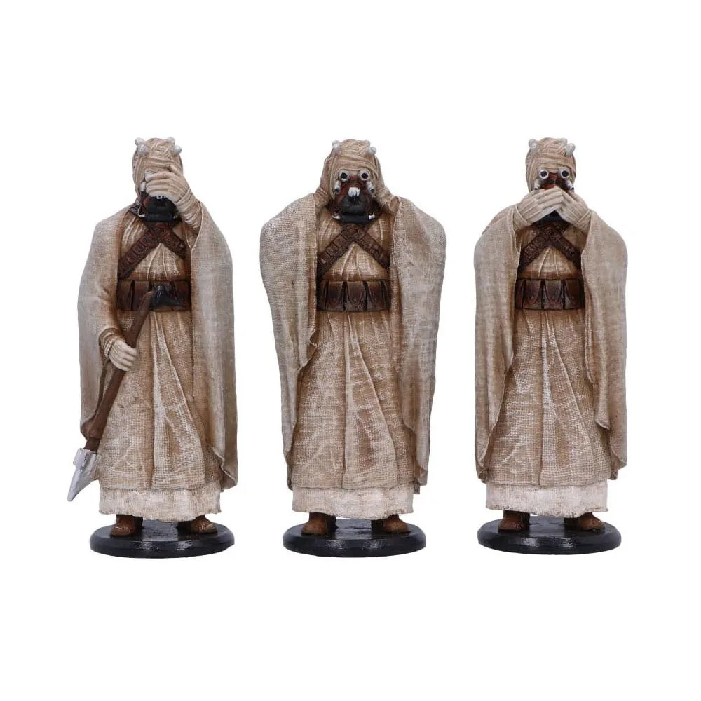 Original Stormtrooper Statue – Three Wise Tusken Raiders 14.3 cm