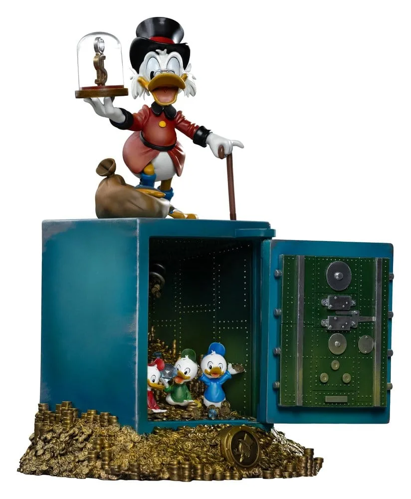 DuckTales Statue – Dagobert Duck & Neffen 1:10 30 cm 12