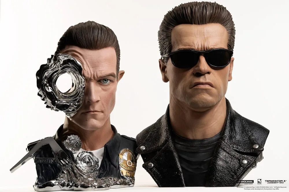 Terminator 2 Art Mask Replica – T-800 Model 101 1/1 46 cm 16