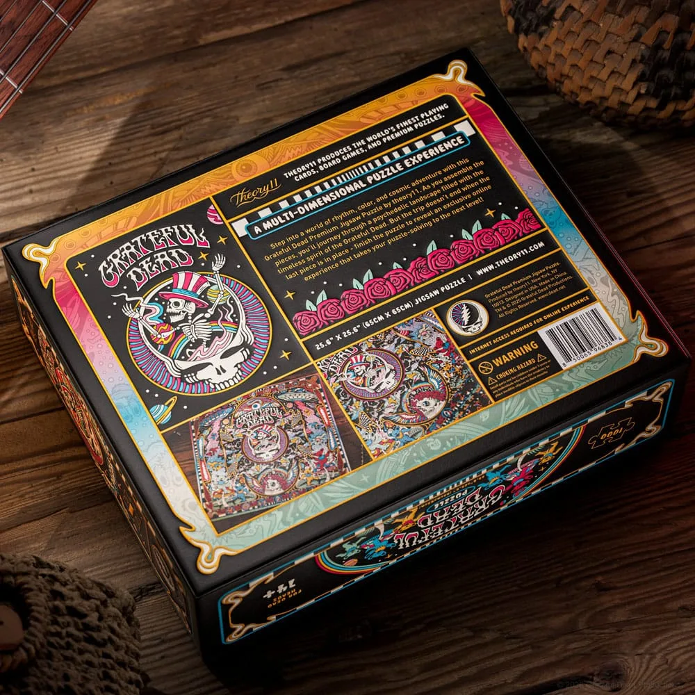 Grateful Dead Jigsaw Puzzle – Psychedelic Landscape 1000 Pieces 5