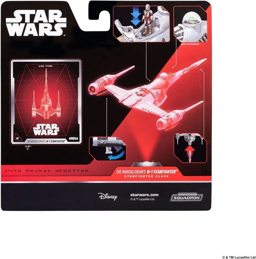 Star Wars Voertuigset – N1 met Mando 13 cm 6