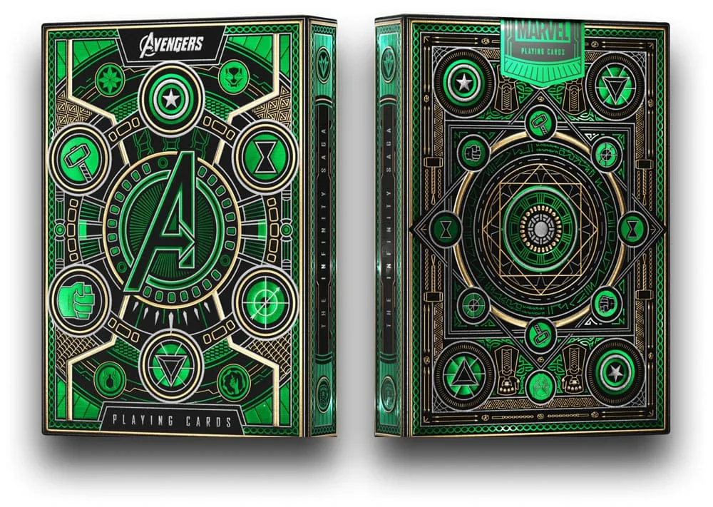 Avengers Playing Cards – The Infinity Saga Green Edition 6