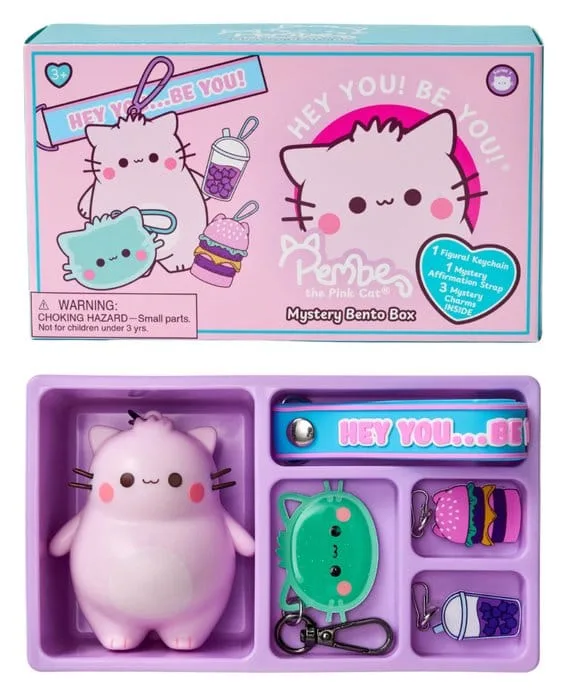 Pembe Keyring Blind Box Display – Bento Box 8 cm 1