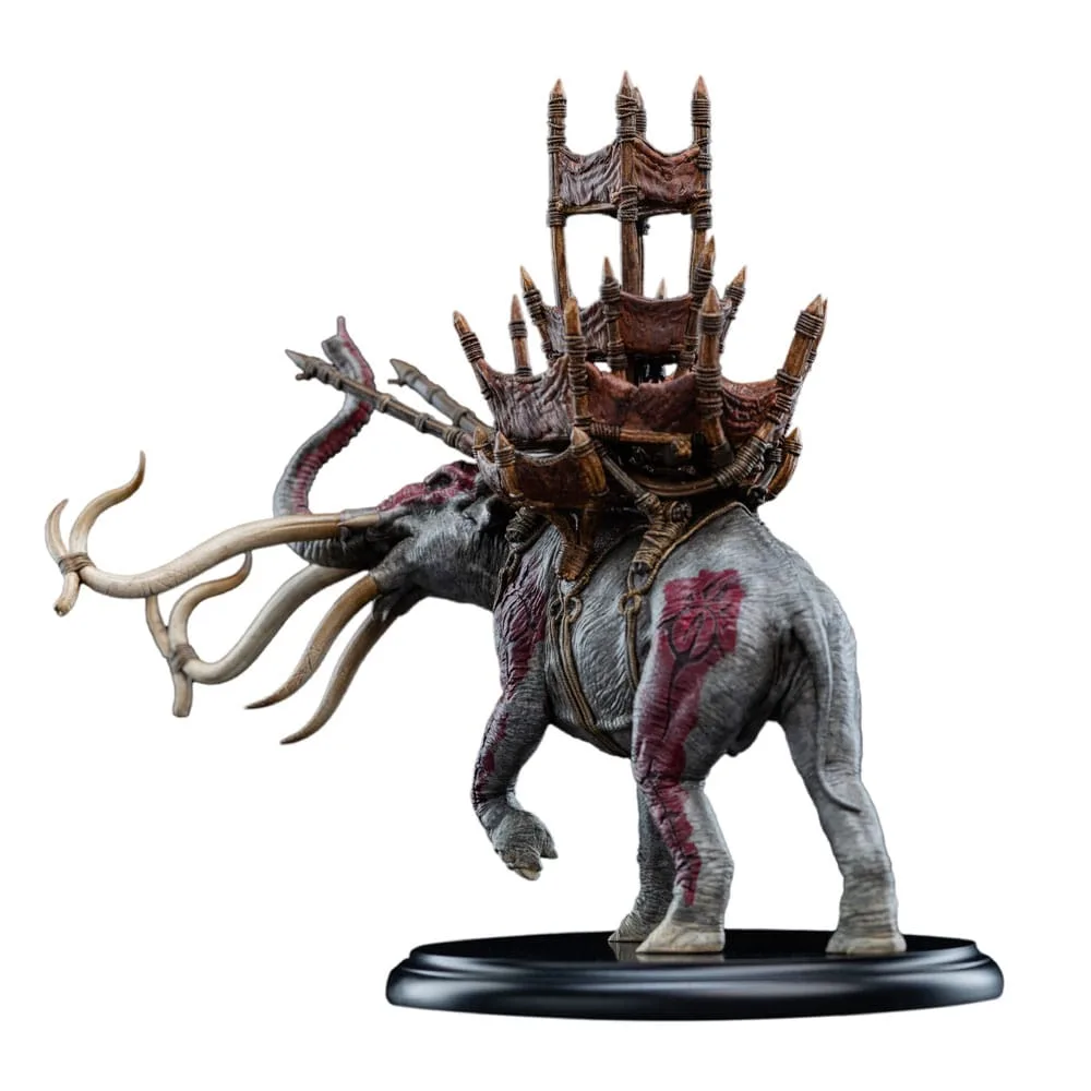 Lord of the Rings Mini Statue – Mumak in Battle 17 cm 9