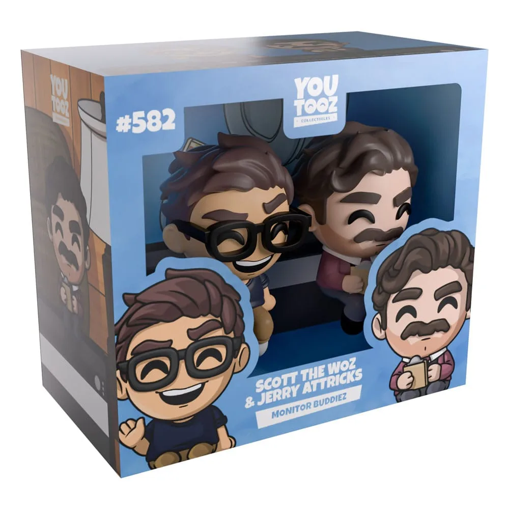 Scott the Woz Vinyl Figures – Jerry Attricks Monitor Buddiez Duo 5
